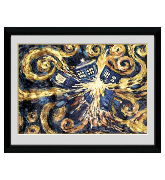 Doctor Who: Exploding Tardis Framed Print (30x40cm) Preorder