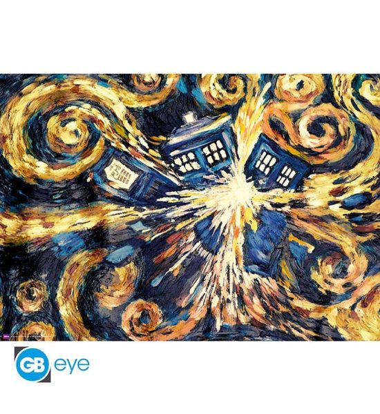 Doctor Who: Exploding Tardis Poster (91.5x61cm) Preorder