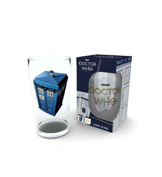 Doctor Who: Tardis 400ml Glass