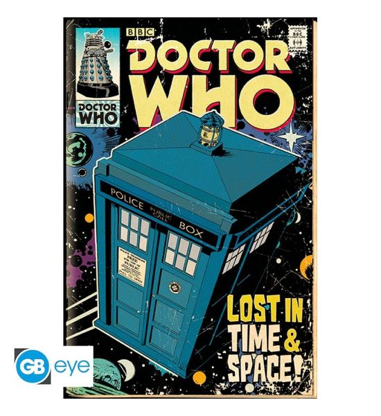 Doctor Who: Tardis Comic Poster (91.5x61cm) Preorder