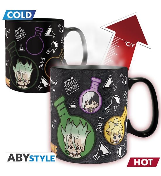 Dr Stone: Group Formula Heat Change Mug