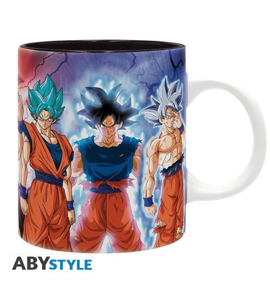 Dragon Ball: Goku Transformations Mug Preorder