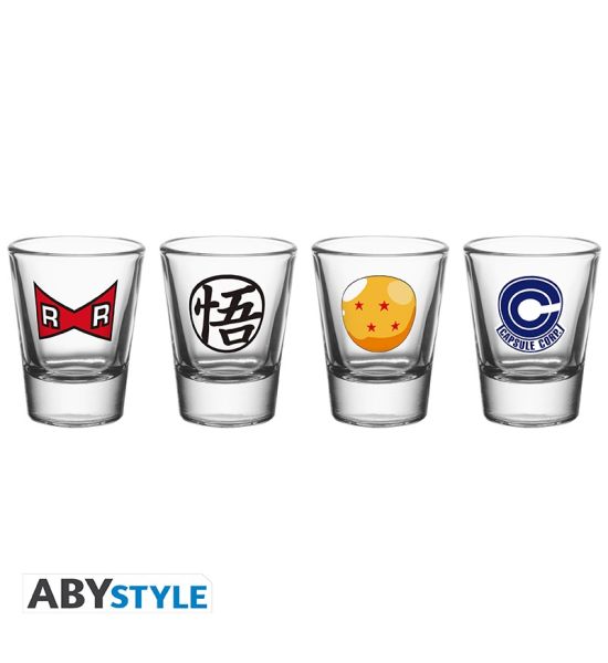 Dragon Ball: Mix Shot Glasses - Set of 4 Preorder