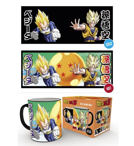 Dragon Ball: Saiyans Heat Change Mug