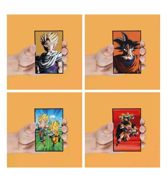 Dragon Ball Z: 4-Piece Magnets Set Preorder