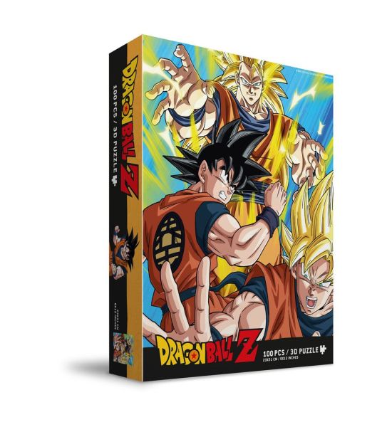 Dragon Ball Z: Goku Saiyan 3D-Effect Jigsaw Puzzle (100 pieces) Preorder