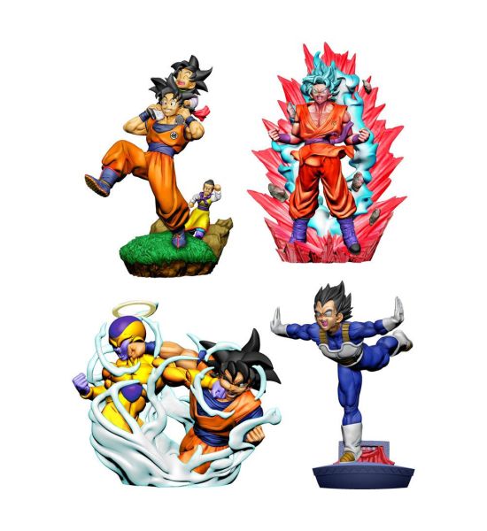 Dragonball Super: Dracap Trading Figure 4-Pack Re: Birth Limit Breaking Ver. (8cm)