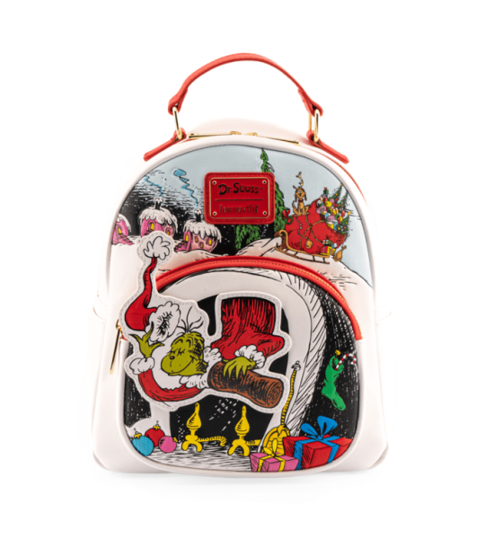 The Grinch: Chimney Thief Loungefly Mini Backpack