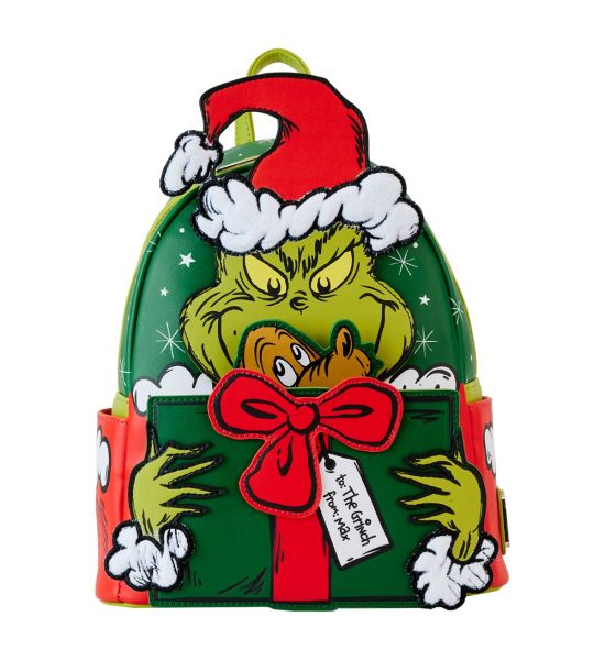 Loungefly The Grinch: Santa Cosplay Mini Backpack