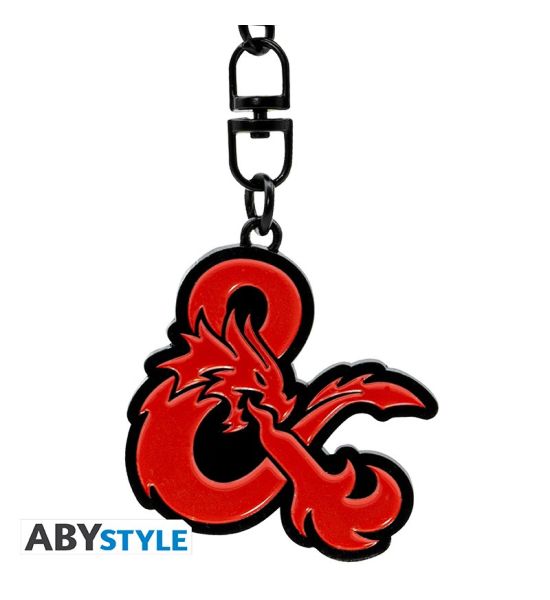 Dungeons & Dragons: Ampersand Logo Metal Keychain Preorder