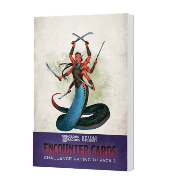 Dungeons & Dragons: Encounter Cards Challenge Rating 7+ (Pack 2 *English*) Preorder