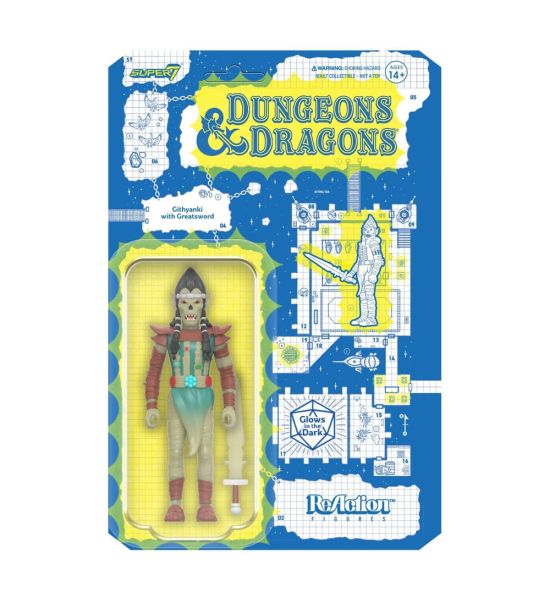 Dungeons & Dragons: Githyanki Glow in the Dark ReAction Action Figure Wave 04 (10cm) Preorder