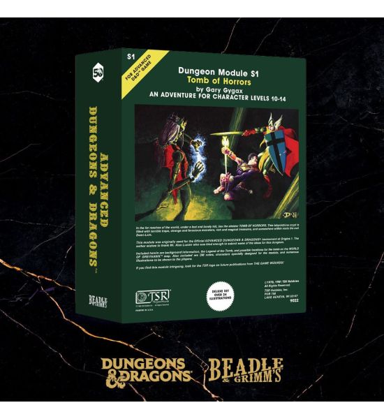 Dungeons & Dragons: Tomb of Horrors Classic Module Dice Set (7) Preorder