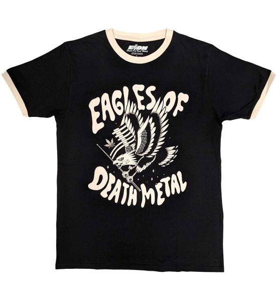 Eagles of Death Metal: Eagle Ringer - Black Ringer T-Shirt