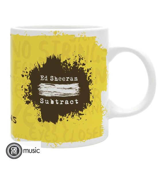 Ed Sheeran: Subtract Subli Mug - With Box (320ml) Preorder