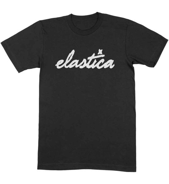 Elastica: Classic Logo - Black T-Shirt