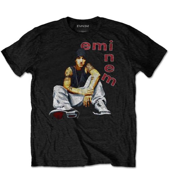 Eminem: Letters - Black T-Shirt