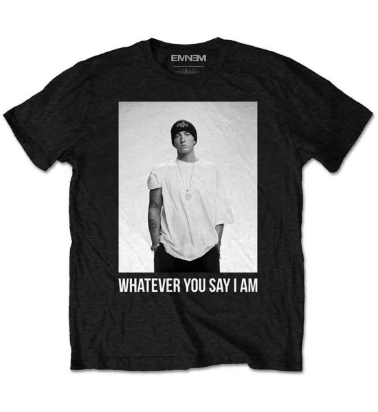 Eminem: Whatever - Black T-Shirt