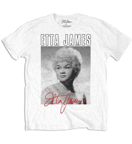 Etta James: Portrait - White T-Shirt