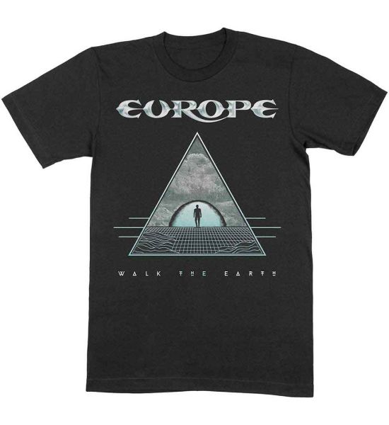 Europe: Walk The Earth - Black T-Shirt