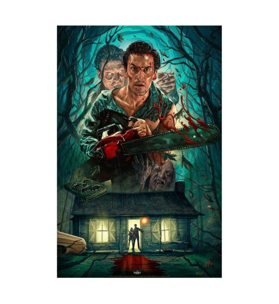 Evil Dead 2: Ash Williams Art Print (46 x 61 cm - unframed) Preorder