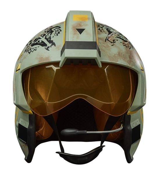 Star Wars: The Mandalorian Black Series Trapper Wolf Electronic Cosplay Helmet Preorder