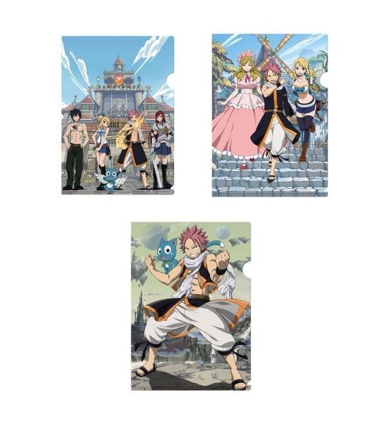 Fairy Tail: Clearfile 3-Set 01