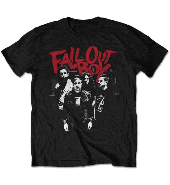 Fall Out Boy: Punk Scratch - Black T-Shirt