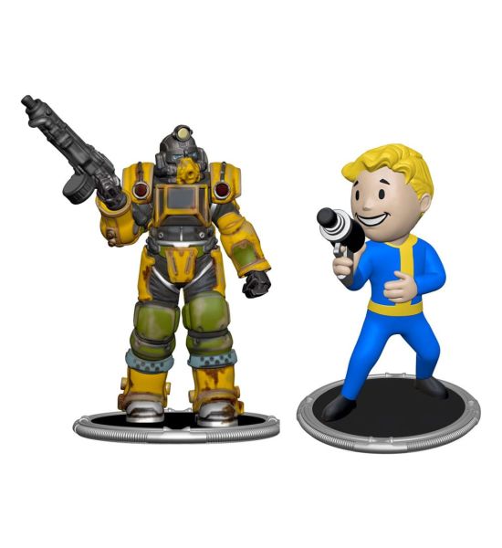 Fallout: Excavator & Vault Boy Mini Figures 2-Pack Set A (7cm) Preorder