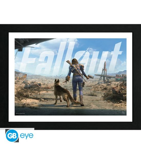 Fallout: Female Sole Survivor Framed Print (30x40cm)