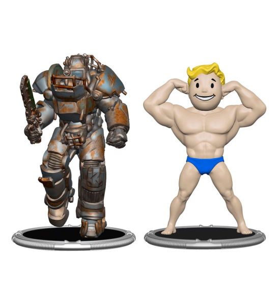 Fallout: Raider & Vault Boy (Strong) Mini Figures 2-Pack Set (7cm) Preorder