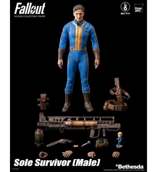 Fallout: Sole Survivor (Male) 1/6 FigZero Action Figure (31cm) Preorder