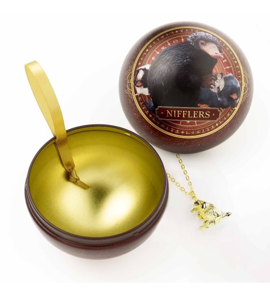 Fantastic Beasts: Niffler Themed Christmas Gift Bauble with Necklace