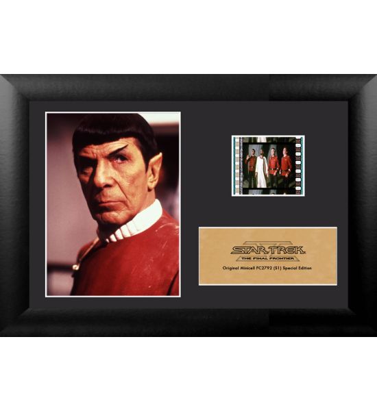 Star Trek: V The Final Frontier Mini Framed Film Cell