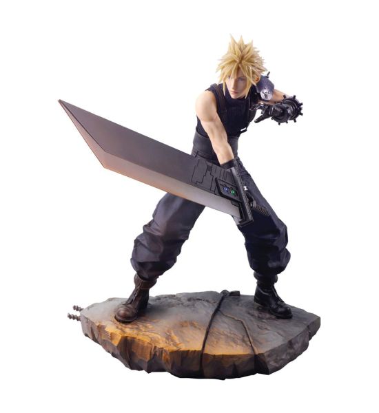 Final Fantasy VII Rebirth: Cloud Strife Static Arts Gallery Statue (18cm)