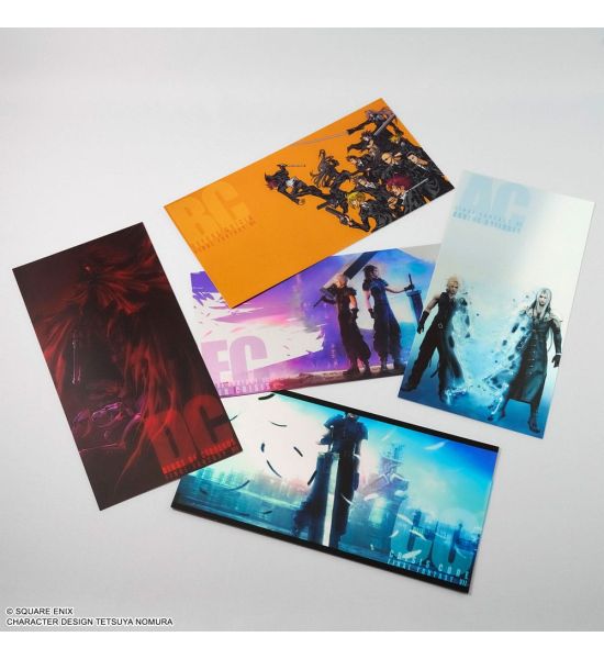 Final Fantasy VII Series: Metallic Postcards Set Large (5)