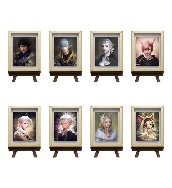 Final Fantasy XIV: Framed Portrait Magnets Vol. 1 Display (8) Preorder