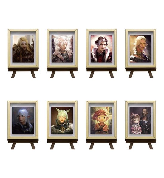 Final Fantasy XIV: Framed Portrait Magnets Vol. 2 Display (8) Preorder