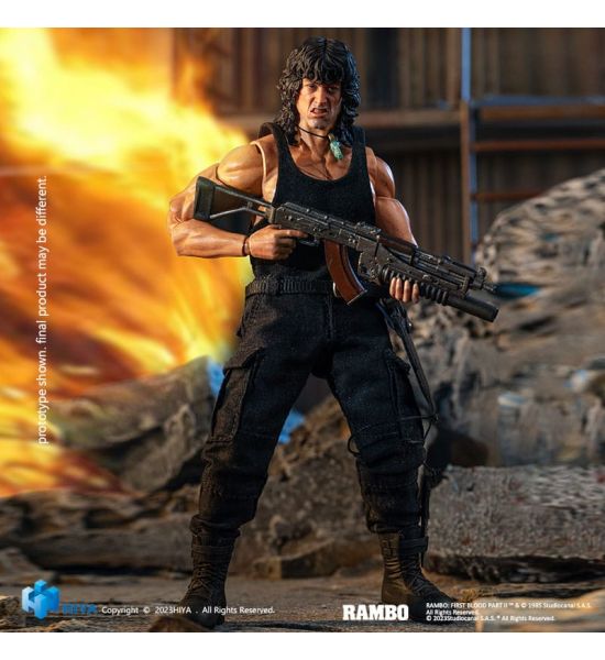 First Blood: John Rambo Exquisite Super Series Action Figure 1/12 (16cm)