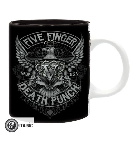 Five Finger Death Punch: Eagle Subli 320ml Mug (With Box)