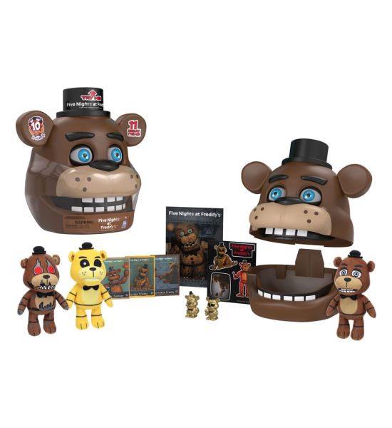 Five Nights at Freddy's: Freddy Alive Head Action Figure Bundle Preorder