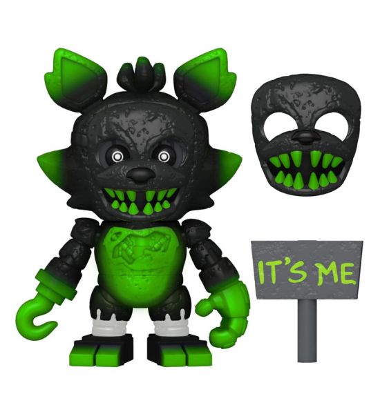 Five Nights at Freddy's: Phantom Foxy Snap Action Figure (9cm)