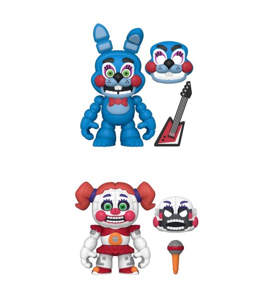 Five Nights at Freddy's: Toy Bonnie & Baby Snap Action Figures (9cm) Preorder