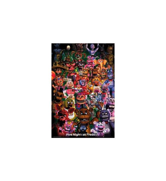 Five Nights At Freddy's: Ultimate Group Maxi Poster 91.5x61 - Poster Maxi Preorder