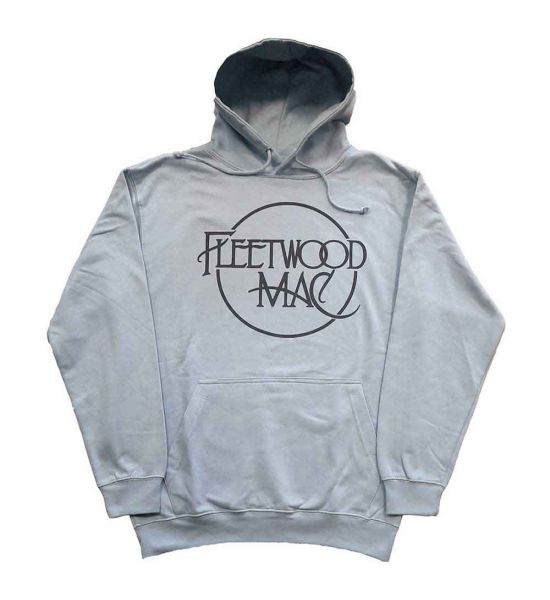 Fleetwood Mac: Classic Logo - Light Blue Pullover Hoodie