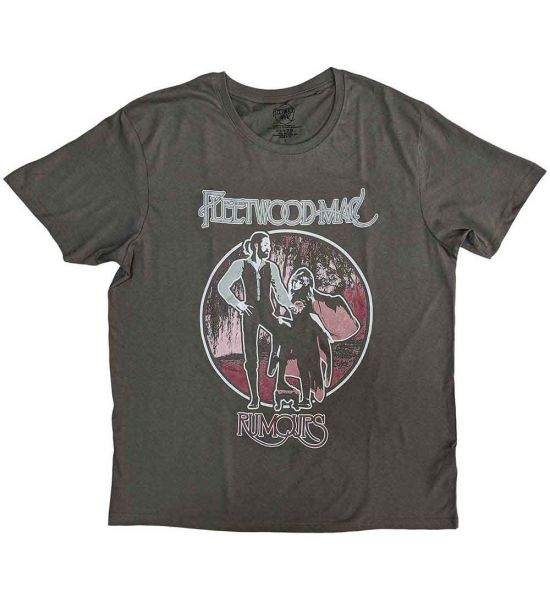 Fleetwood Mac: Rumours Vintage - Charcoal Grey T-Shirt