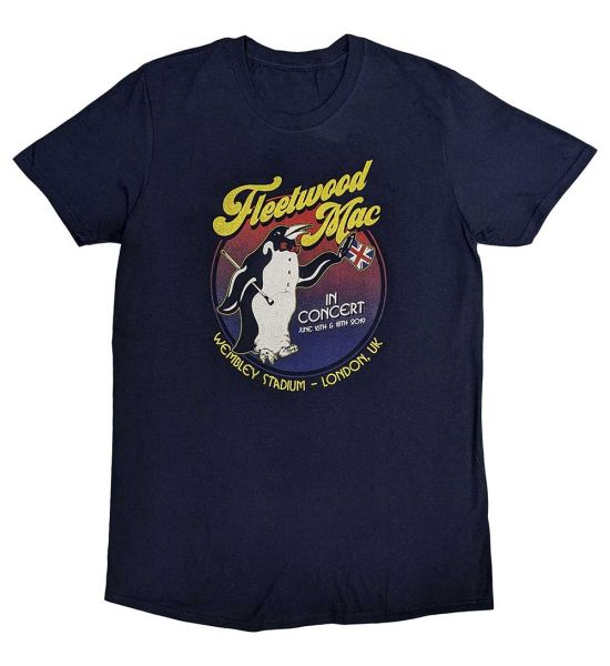 Fleetwood Mac: Wembley 2019 - Navy Blue T-Shirt