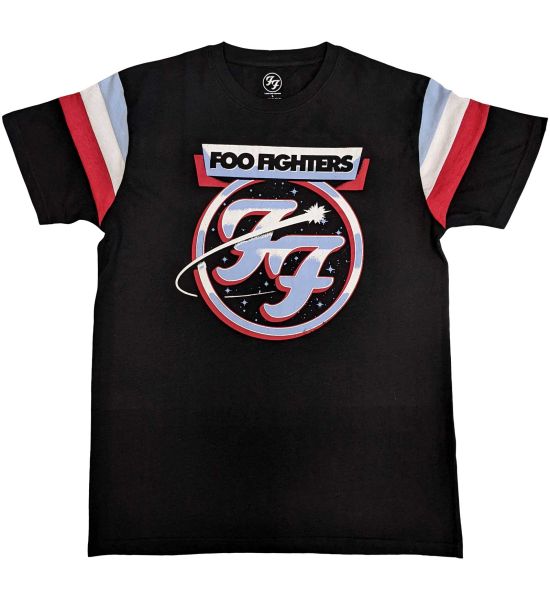 Foo Fighters: Comet Tricolour - Black T-Shirt