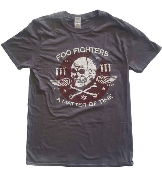 Foo Fighters: Matter of Time - Charcoal Grey T-Shirt