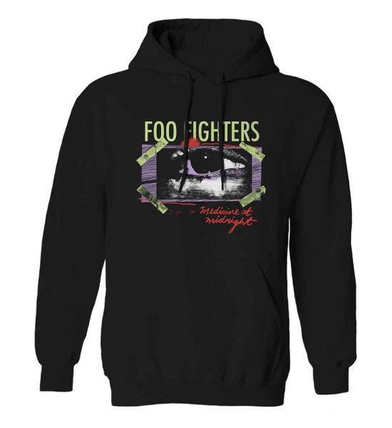 Foo Fighters: Medicine At Midnight Taped - Black Pullover Hoodie